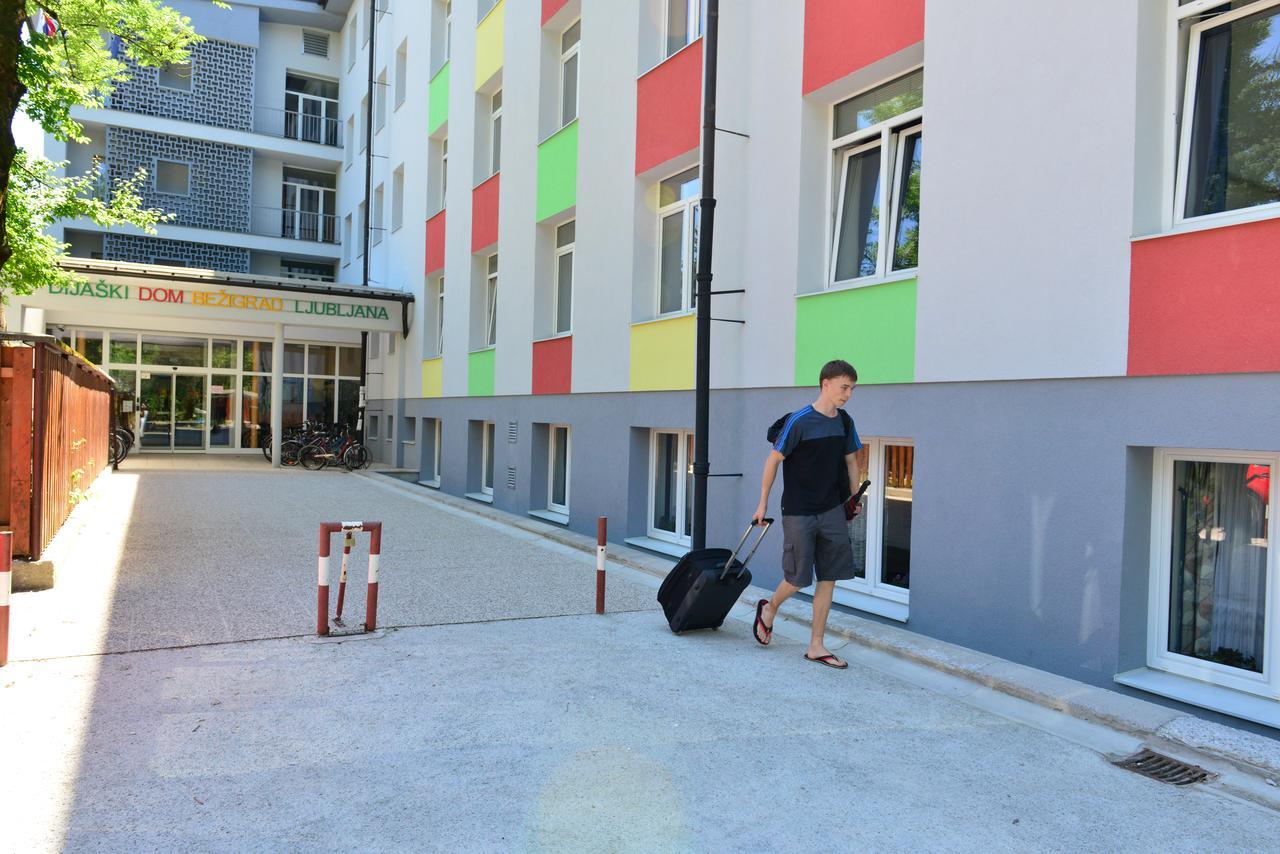 Dijaski Dom Bezigrad Ljubljana Hostel Eksteriør bilde